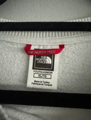 Sudadera The North Face Niño Blanca