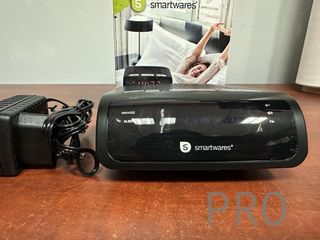 Smartwares CL-1459 – Reloj despertador con dos alarmas, radio FM