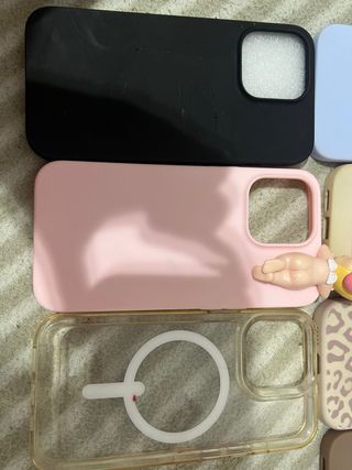Lote 7 fundas iPhone 13 Pro