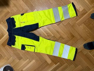 Pantalones de trabajo fluorescentes Las botas