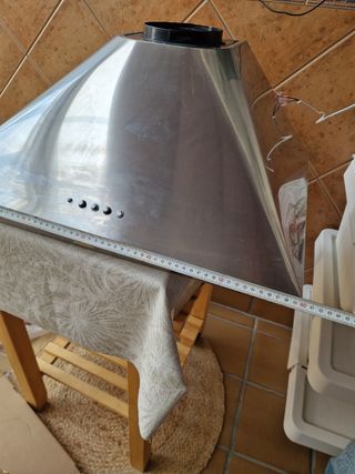 Campana extractora cocina acero inoxidable