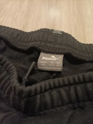 Pantalón chándal Puma negro 13-15 años