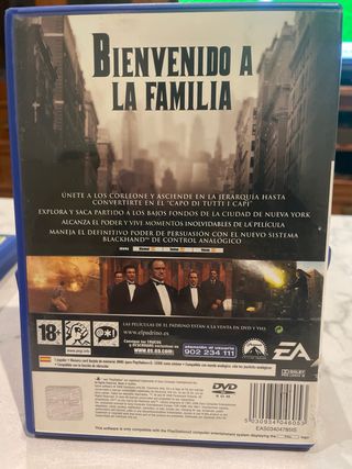 El Padrino PS2 (PlayStation 2) Como Nuevo
