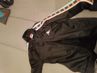 Chaqueta Kappa Vintage Mujer Negra