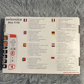 Teléfono Swissvoice Xtra 1110 Mayores