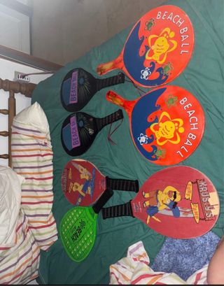 Lote 6 Raquetas de Playa