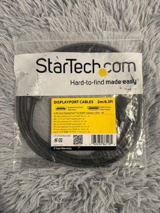 Cable StarTech.com 2m DisplayPort a HDMI 4K