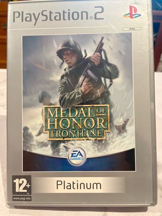 Medal of Honor Frontline PS2 Platinum
