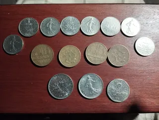 Monedas Francesas (Lote)