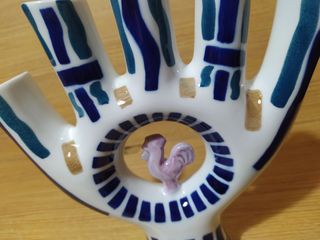 Figura Sargadelos Mano Gallo 24x22,5 cm