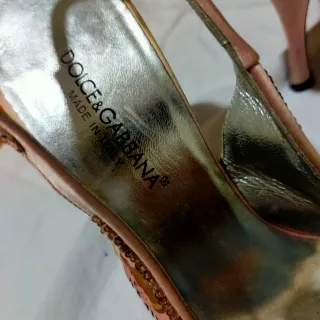 Zapatos Dolce&Gabbana Tacon Lentejuelas Rosa