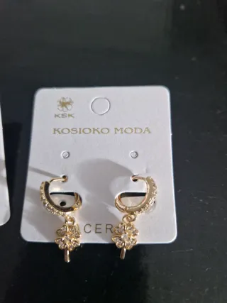 Pendientes Bisutería en acero inoxidable