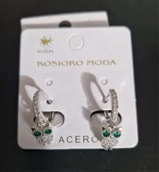 Pendientes Bisutería en acero inoxidable