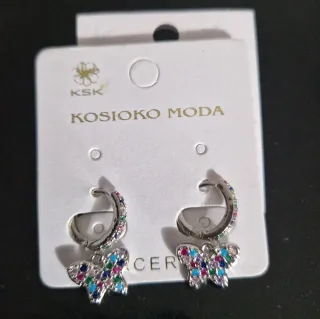 Pendientes Bisutería en acero inoxidable