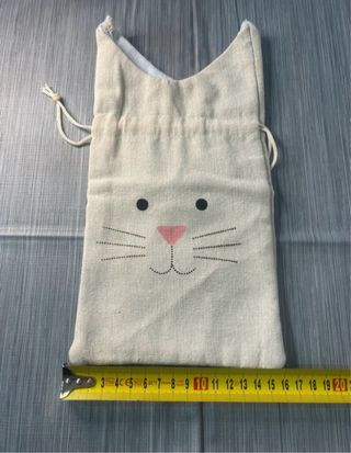 4 Sacchetti Pasquali a Forma di Gatto