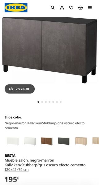 MUEBLE TV Ikea (besta)