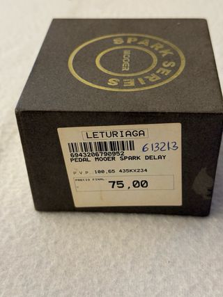 Pedal MOOER DELAY Guitarra