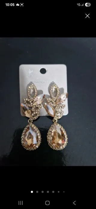 Pendientes Bisutería con Cristales varios  estilos