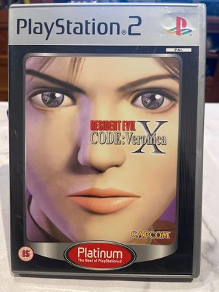 Resident Evil Code Veronica X PS2 Platinum