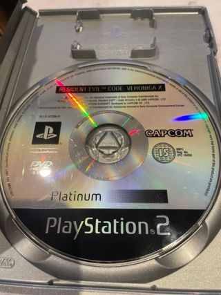 Resident Evil Code Veronica X PS2 Platinum