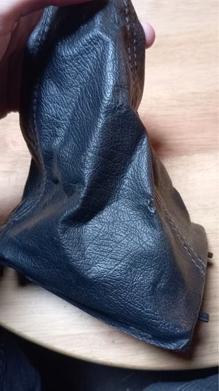 Funda palanca de cambios cuero