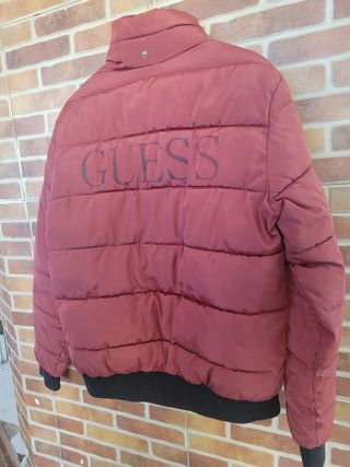 Chaqueta Guess Puffer Roja Talla M