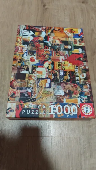 Puzzle Educa 1000 piezas Cervezas
