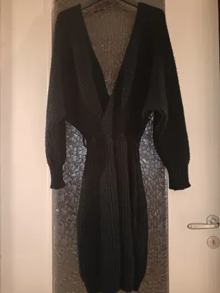 Abito invernale lana V manica lunga