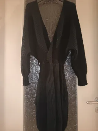 Abito invernale lana V manica lunga