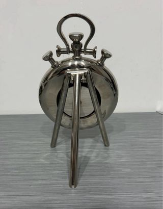 Orologio da tavolo in acciaio inox