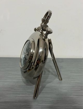 Orologio da tavolo in acciaio inox