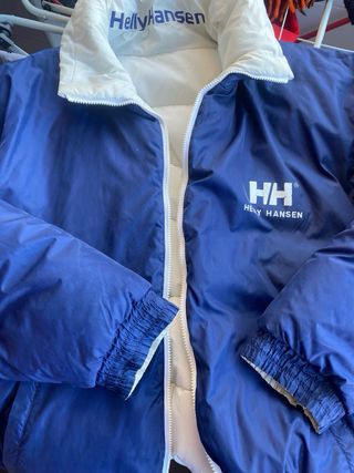 Chaqueta Helly Hansen Blanca y azul