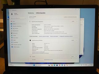 Surface Laptop 3 13.5 i7/16/256GB Negro