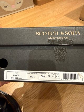 Botines Scotch & Soda ALISE Negro