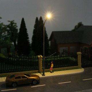 FAROLAS LED PARA DECORACION MAQUETAS H0 y N