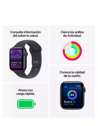 Apple Watch SE 3 GPS 40mm Plata/Blanco