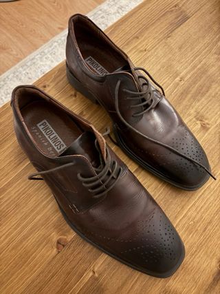 Zapatos Pikolinos Oxford Marrones