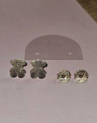 Pendientes TOUS Osito Plata 925S – Oportunidad