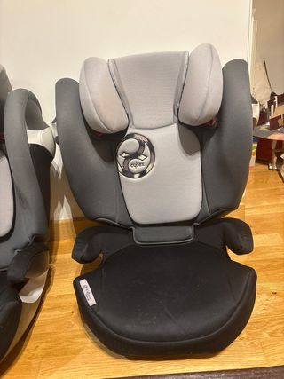 2 Sillas de coche Cybex M Fix grupo 2-3 color gris