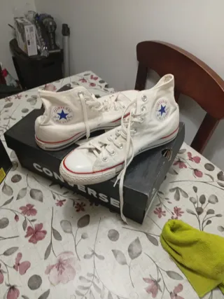 Converse Blancas Talla 41