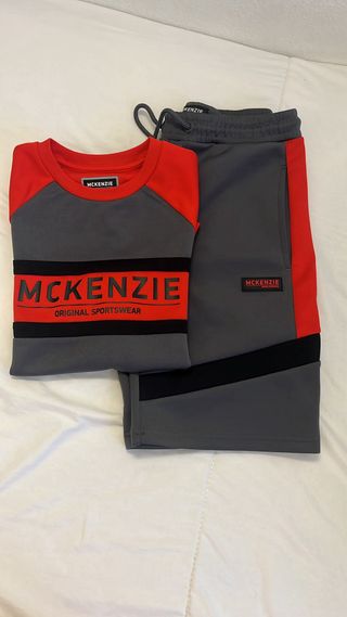 Conjunto Adidas Gris Sudadera y Pantalón