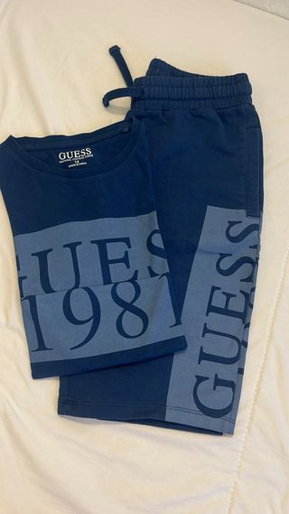 Conjunto Adidas Gris Sudadera y Pantalón