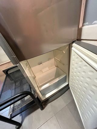 Nevera Daewoo plateada