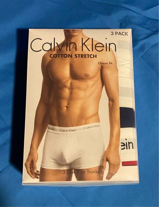 Calvin Klein Pack 3 Boxers Algodón Stretch