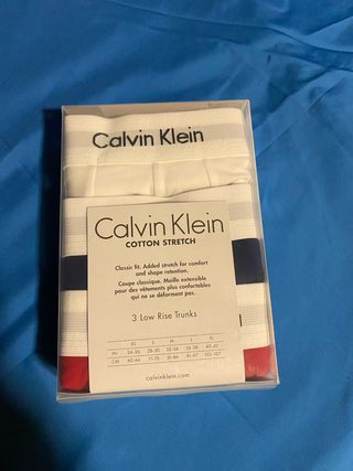 Calvin Klein Pack 3 Boxers Algodón Stretch