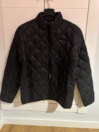 Chaqueta acolchada Superdry negra