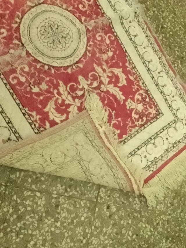 Tappeto con frange 58x95cm