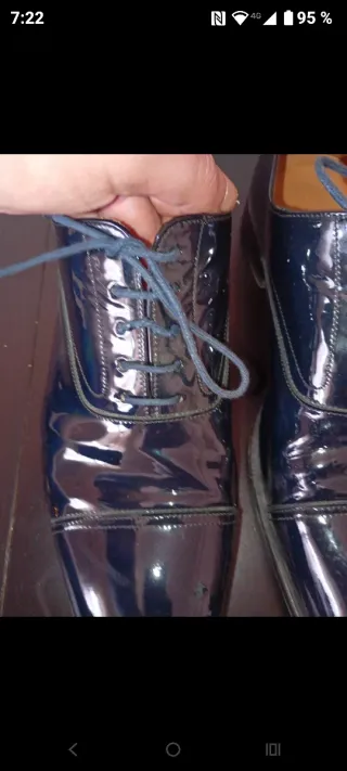 Zapatos Farrutx Azul Talla 45