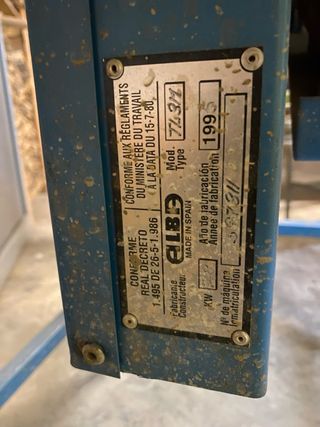 Sierra de mesa circular ALBA