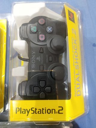 Pack 3 Mandos DualShock 2 Ps2  " Replica Nuevos "